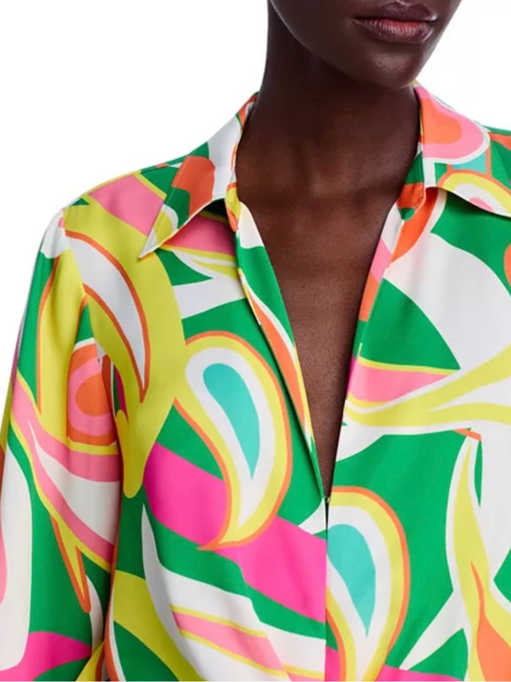Ramy Brook Retro Printed Penny Dress - Exclusive SIZE XS - Picture 5 of 7